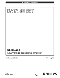 浏览型号SA5230D的Datasheet PDF文件第1页