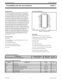 浏览型号SA5214D的Datasheet PDF文件第2页