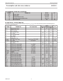 浏览型号SA5214D的Datasheet PDF文件第4页