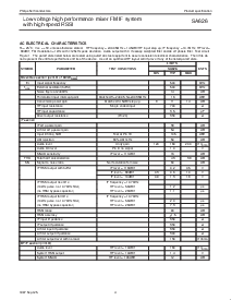 浏览型号SA626D的Datasheet PDF文件第4页