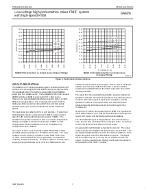 浏览型号SA626D的Datasheet PDF文件第7页