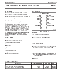 浏览型号SA605D的Datasheet PDF文件第2页