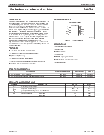 浏览型号SA602A的Datasheet PDF文件第2页