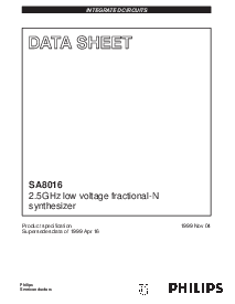 浏览型号SA8016DH的Datasheet PDF文件第1页