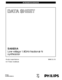 浏览型号SA8025ADK的Datasheet PDF文件第1页