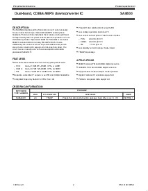 浏览型号SA9500DH的Datasheet PDF文件第2页