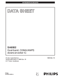 浏览型号SA9502DH的Datasheet PDF文件第1页