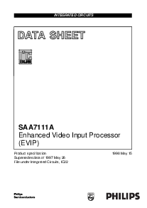浏览型号SAA7111AHZ的Datasheet PDF文件第1页