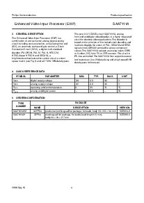 浏览型号SAA7111AH的Datasheet PDF文件第4页