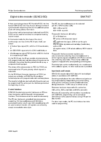 浏览型号SAA7187的Datasheet PDF文件第9页