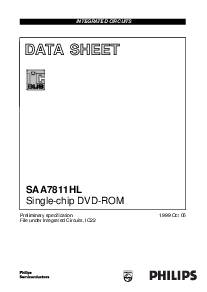 浏览型号SAA7811HL的Datasheet PDF文件第1页