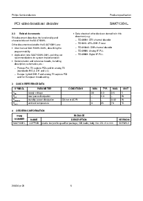 浏览型号SAA7130的Datasheet PDF文件第6页