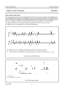 浏览型号SAA3004P的Datasheet PDF文件第5页