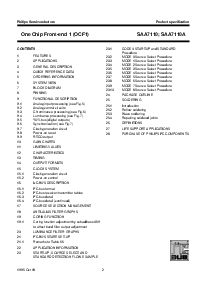 浏览型号SAA7110A的Datasheet PDF文件第2页