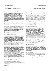 浏览型号SAA7110A的Datasheet PDF文件第11页
