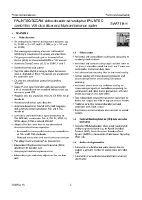浏览型号SAA7114H的Datasheet PDF文件第3页
