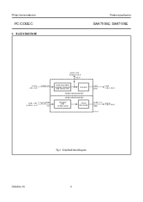 浏览型号SAA7108E的Datasheet PDF文件第6页