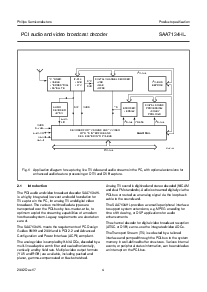 浏览型号SAA7134HL的Datasheet PDF文件第4页