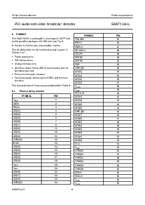 浏览型号SAA7134HL的Datasheet PDF文件第8页