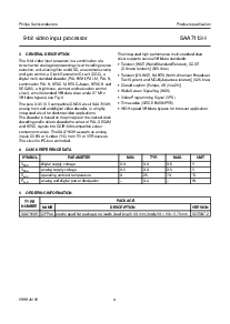 浏览型号SAA7113H的Datasheet PDF文件第4页