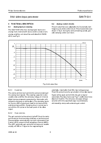 浏览型号SAA7113H的Datasheet PDF文件第9页
