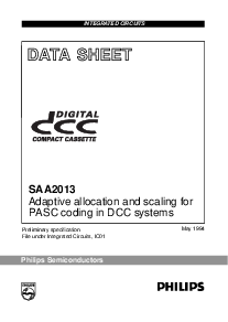 浏览型号SAA2013的Datasheet PDF文件第1页