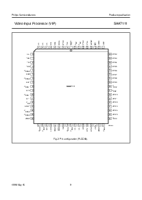 浏览型号SAA7111的Datasheet PDF文件第9页