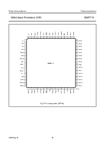 浏览型号SAA7111WP的Datasheet PDF文件第10页