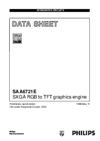 浏览型号SAA6721E的Datasheet PDF文件第1页