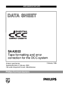 浏览型号SAA2022的Datasheet PDF文件第1页