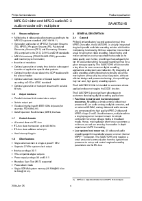 浏览型号SAA6752HS的Datasheet PDF文件第4页