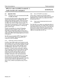浏览型号SAA6752HS的Datasheet PDF文件第5页