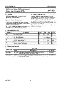 浏览型号SAA7146A的Datasheet PDF文件第4页