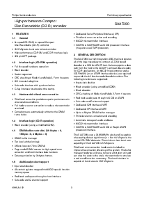 浏览型号SAA7390的Datasheet PDF文件第3页