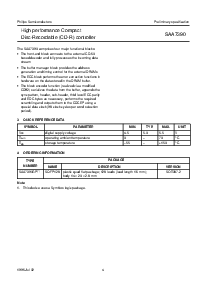 浏览型号SAA7390的Datasheet PDF文件第4页