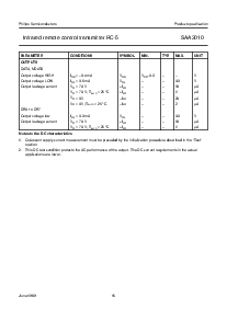 浏览型号SAA3010的Datasheet PDF文件第15页