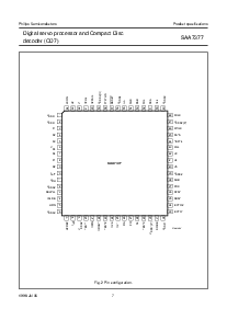 浏览型号SAA7377GP的Datasheet PDF文件第7页