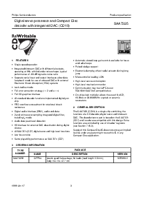 浏览型号SAA7325H的Datasheet PDF文件第3页