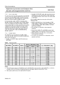 浏览型号SAA7324H的Datasheet PDF文件第9页