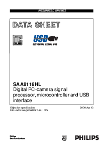 浏览型号SAA8116HL的Datasheet PDF文件第1页
