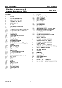 浏览型号SAA7370的Datasheet PDF文件第2页