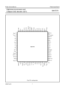 浏览型号SAA7370的Datasheet PDF文件第7页