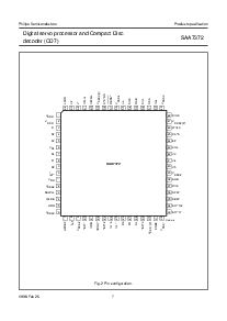 浏览型号SAA7372的Datasheet PDF文件第7页