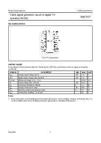 浏览型号SAA7157T的Datasheet PDF文件第5页