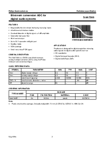 浏览型号SAA7345GP的Datasheet PDF文件第2页