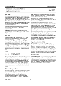 浏览型号SAA7367的Datasheet PDF文件第6页