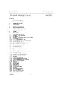 浏览型号SAA7708H的Datasheet PDF文件第2页