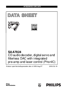 浏览型号SAA7824HL的Datasheet PDF文件第1页