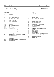 浏览型号SAA7356HL的Datasheet PDF文件第2页