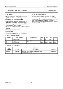浏览型号SAA7356HL的Datasheet PDF文件第3页